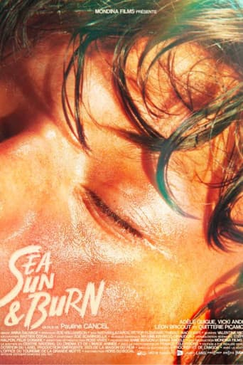 Sea sun and burn poster