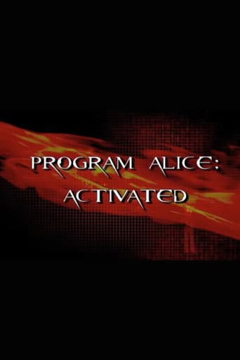 Program Alice: Activated poster
