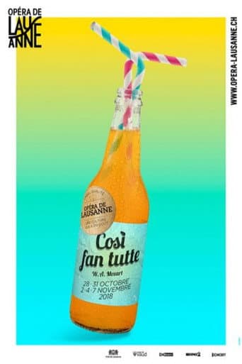 Così Fan Tutte - Opéra de Lausanne poster