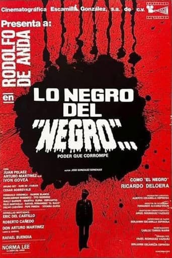 Lo negro del Negro poster