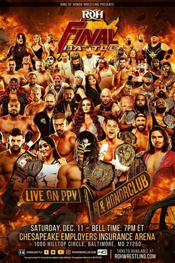 ROH: Final Battle 2021 poster
