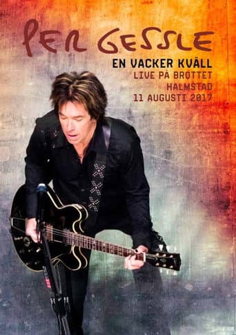 Per Gessle: En vacker kväll poster