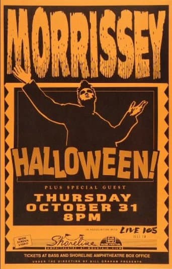 Morrissey - Live at the Shoreline Amphitheatre poster