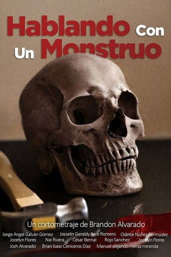 Hablando con un monstruo poster