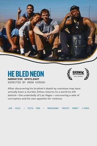 He Bled Neon poster