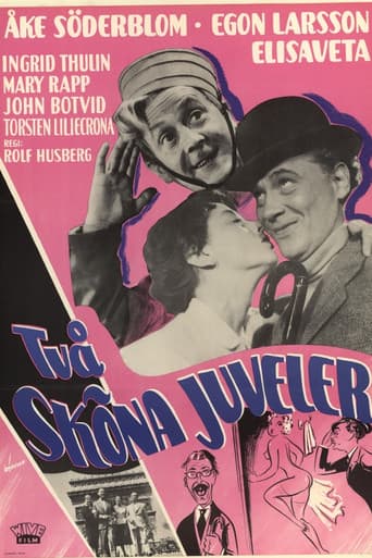Två sköna juveler poster