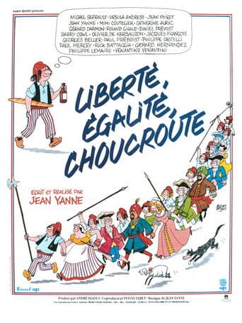Liberté, égalité, choucroute poster