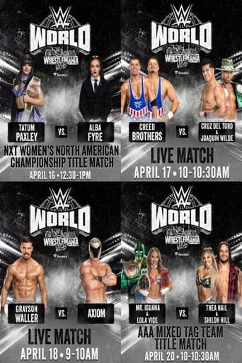 LIVE matches from WWE World: April 19, 2026 Part 2 poster