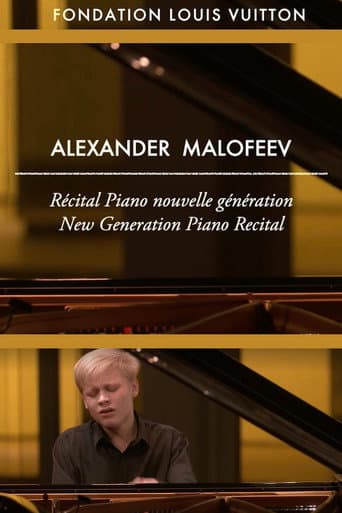 Alexander Malofeev: Fondation Louis Vuitton Recital poster