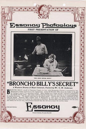 Broncho Billy's Secret poster
