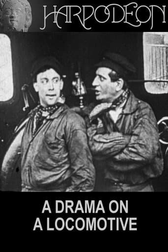 A Drama on a Locomotive poster