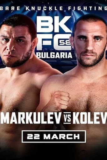 BKFC 58: BULGARIA Markulev vs Kolev poster