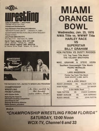 The Super Bowl of Wrestling poster