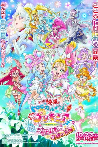 Tropical-Rouge! Precure: The Snow Princess and the Miraculous Ring! poster