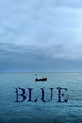 Blue poster