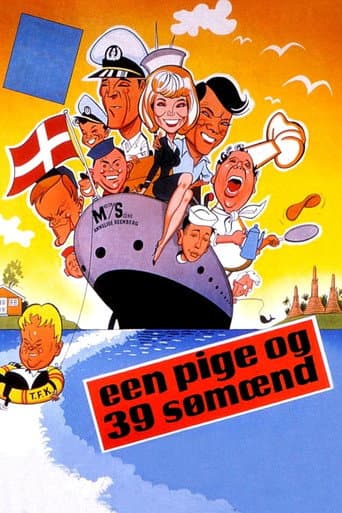 Een pige og 39 sømænd poster