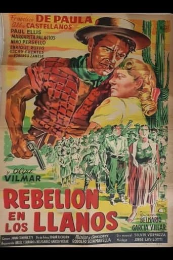 Rebelión en los llanos poster