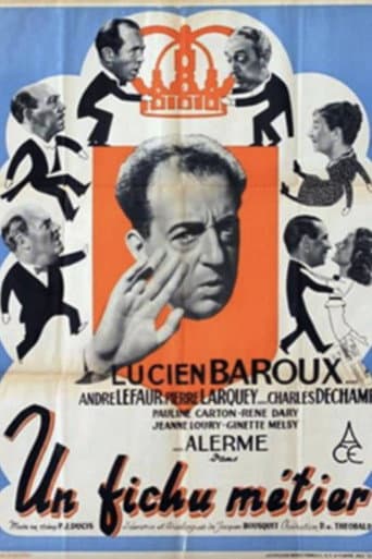 Un fichu métier poster