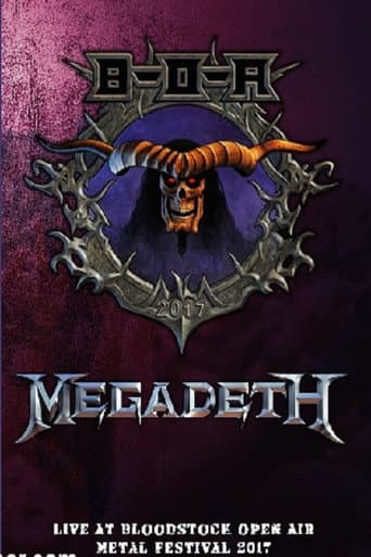 Megadeth Bloodstock 2017 poster