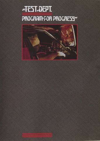 Test Dept.: Program For Progress poster