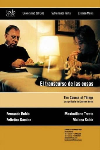 El transcurso de las cosas poster