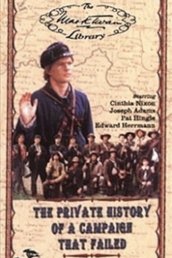 The Private History of a Campaign That Failed poster