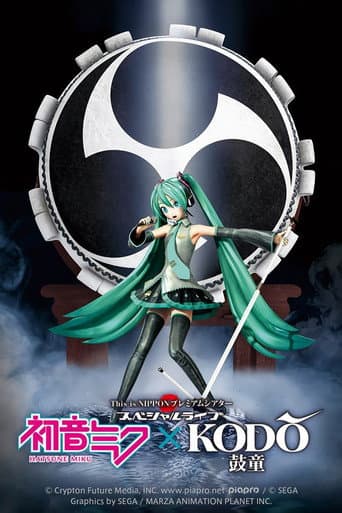 Hatsune Miku x Kodo Taiko Performing Arts Ensemble poster