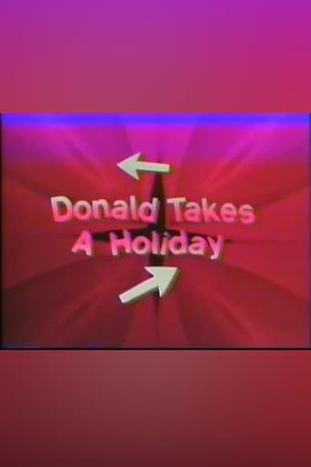 Donald Takes a Holiday poster