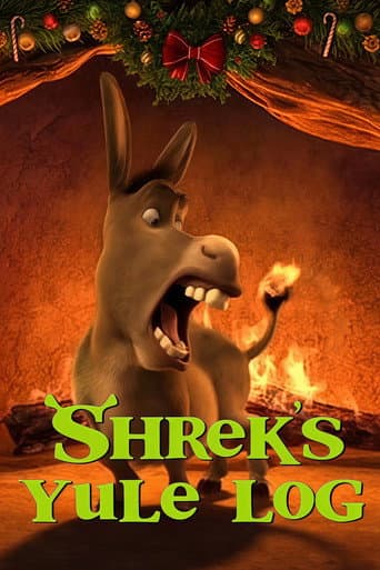 Shrek's Yule Log poster