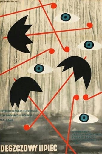 Rainy July poster