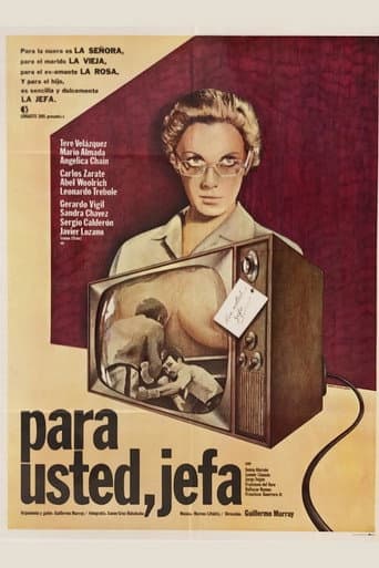 Para usted, jefa poster