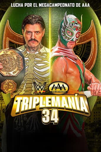 AAA Triplemanía 34 - Sunday poster