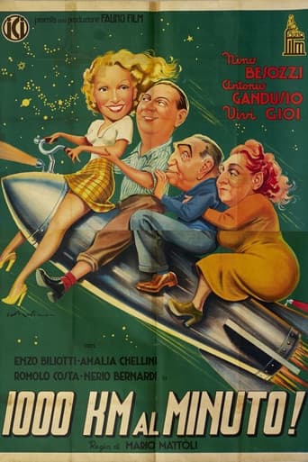 1000 km per minute! poster