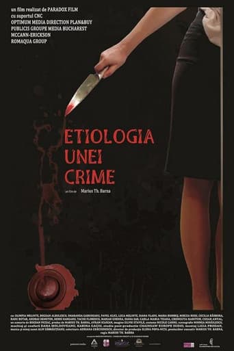 Etiology of a Crime poster