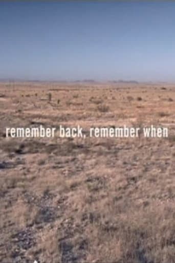 Remember Back, Remember When poster