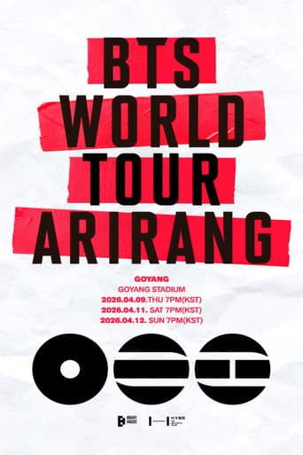 BTS World Tour 'Arirang' in Goyang: Live Viewing poster