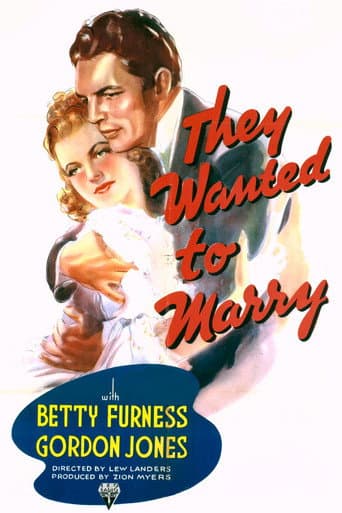 They Wanted to Marry poster