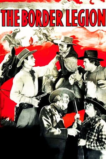 The Border Legion poster