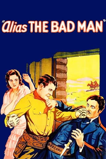 Alias: The Bad Man poster