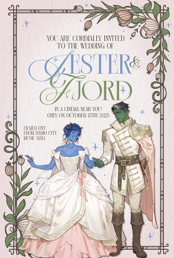 Critical Role Live: Jester and Fjord's Wedding poster