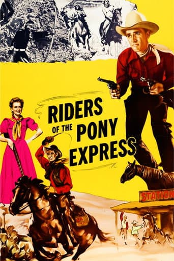 Riders of the Pony Express poster