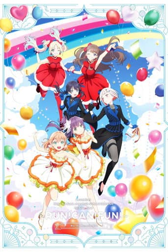 Love Live! Hasu no Sora Jogakuin School Idol Club 1st Live Tour ~RUN!CAN!FUN!~ poster