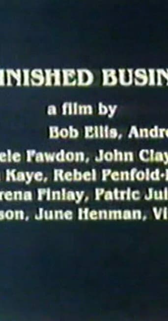 Unfinished Business poster