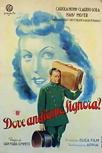 Dove andiamo, signora? poster