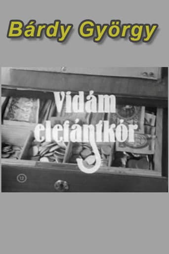 Vidám elefántkór poster