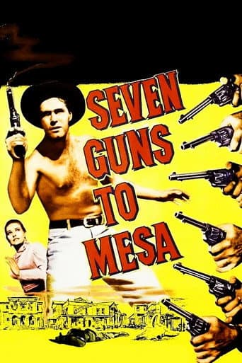 Seven Guns to Mesa poster