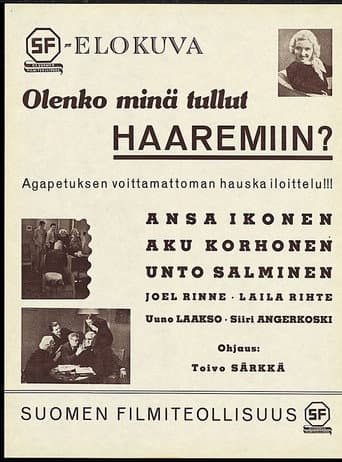 Olenko minä tullut haaremiin poster