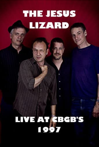 The Jesus Lizard Live at CBGB's poster