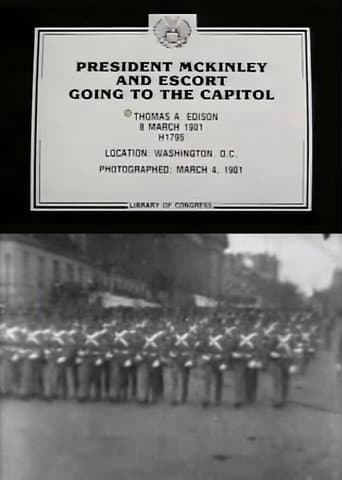 President McKinley and Escort Going to the Capitol poster