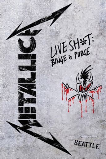 Metallica: Live Shit - Binge & Purge, Seattle 1989 poster